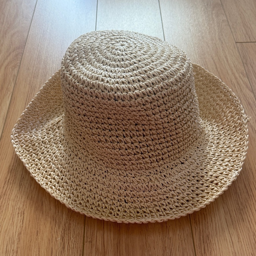 Gap straw summer beach hat